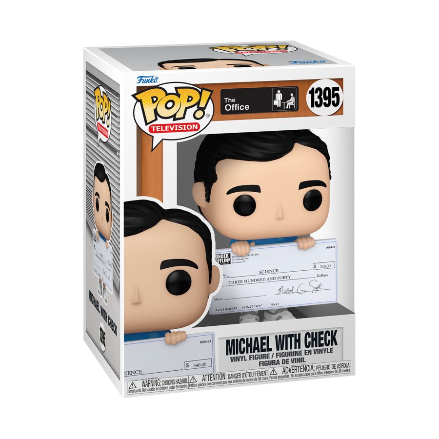 The Office - Fun Run Michael With Cheque (Pop! Vinyl)