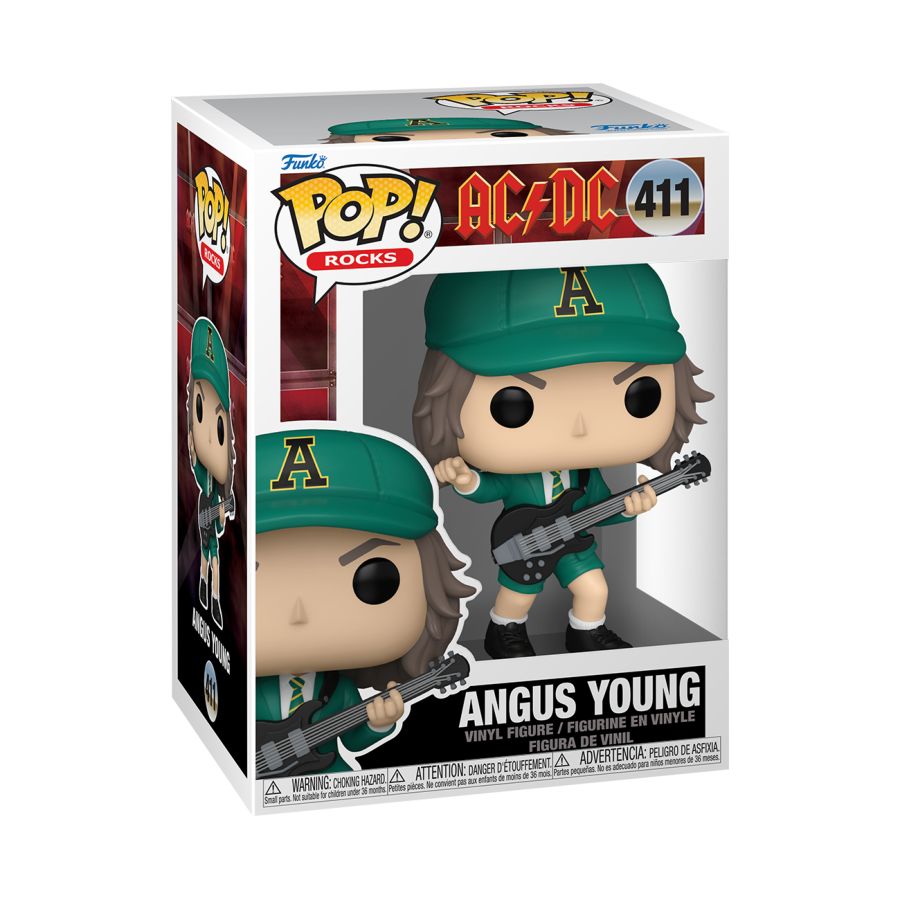 AC/DC - Angus Young Green Uniform (Pop! Vinyl)