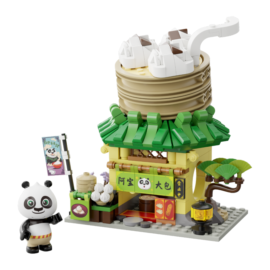 Kung Fu Panda - Po's Bakery 316 Pieces (Buildable Set)