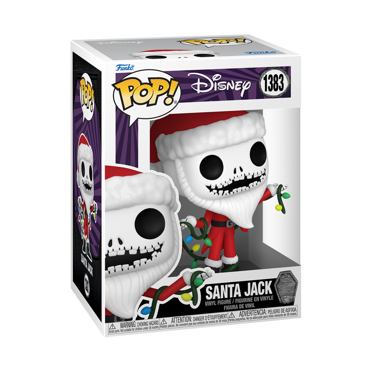The Nightmare Before Christmas 30th Anniv - Santa Jack (Pop! Vinyl)