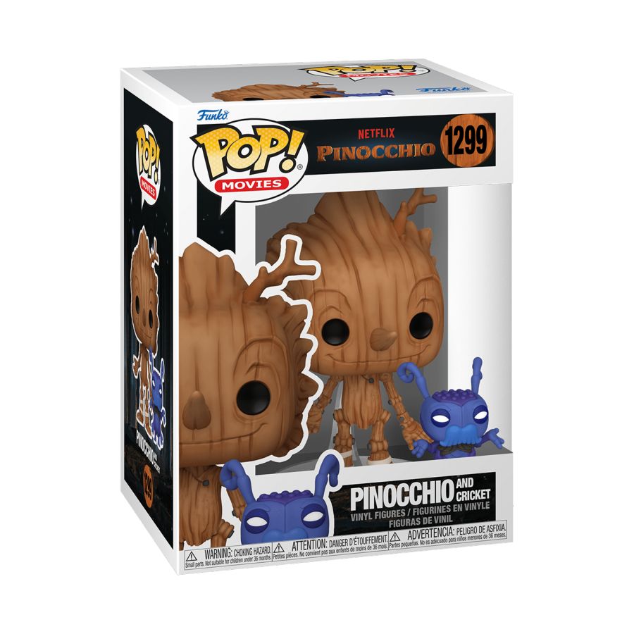Guillermo del Toro's Pinocchio (2022) - Pinocchio And Cricket (Pop! Vinyl)