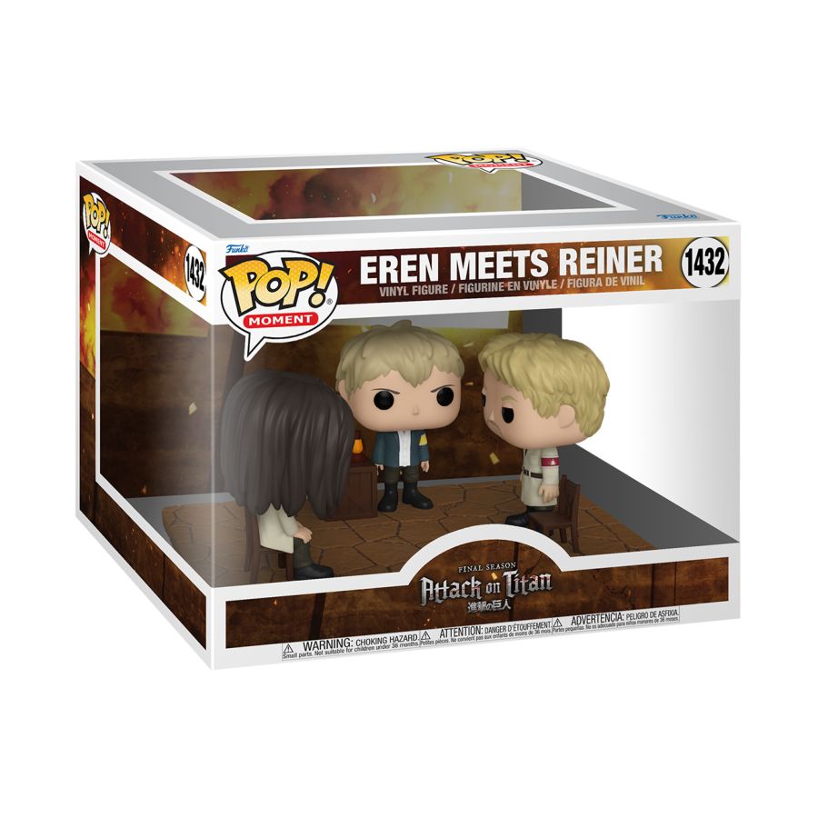 Attack On Titan - Eren Meets Reiner Pop! Moment (Pop! Vinyl)