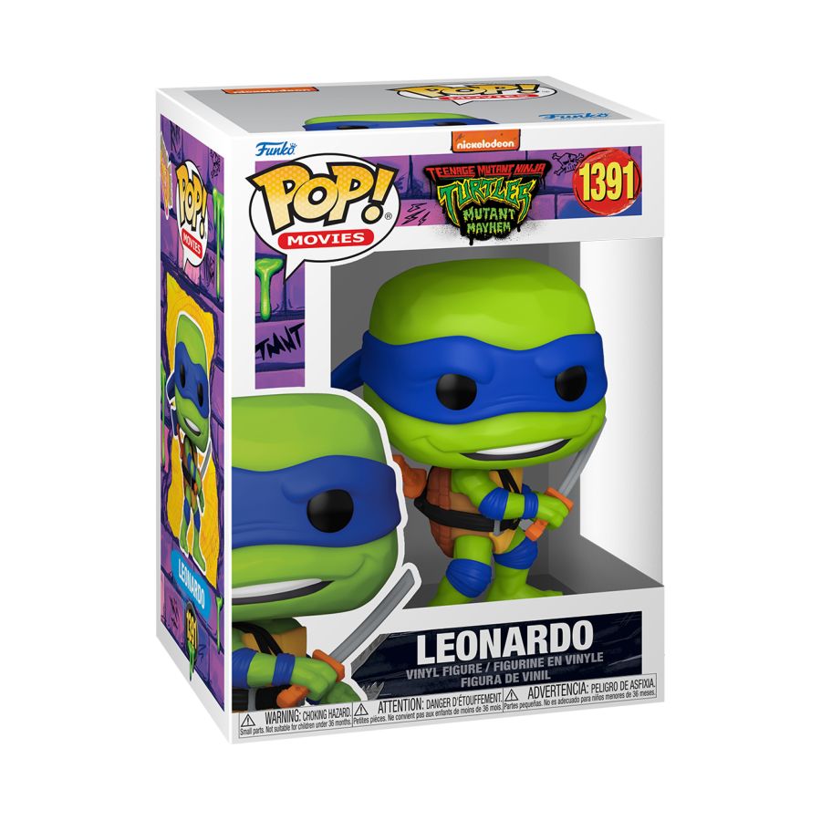 Teenage Mutant Ninja Turtles: Mutant Mayhem 2023 - Leonardo (Pop! Vinyl)