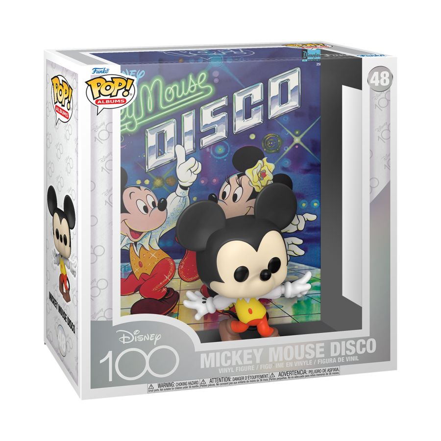 Disney: D100 - Mickey Mouse Disco Pop! Album (Pop! Vinyl)