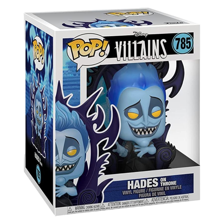 Disney Villains - Hades On Throne Deluxe (Pop! Vinyl)