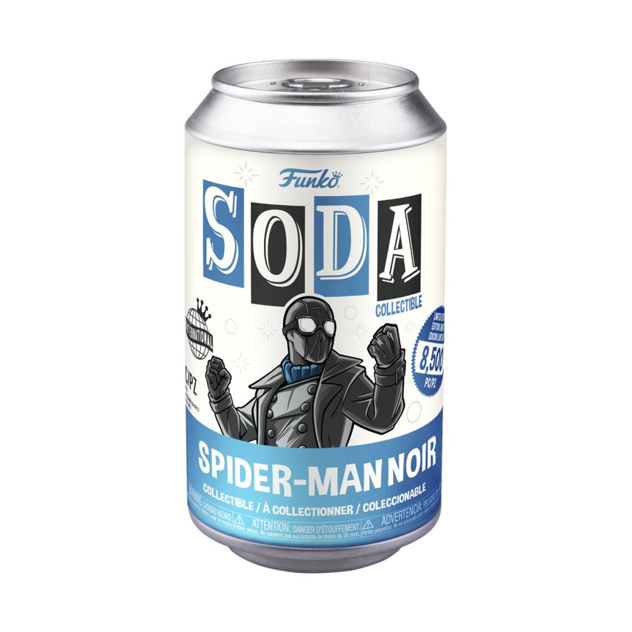 Marvel Comics - Spider-Man Noir Vinyl Soda (Pop! Vinyl)