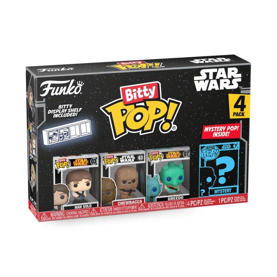 Star Wars - Han Solo Bitty 4-Pack (Pop! Vinyl)