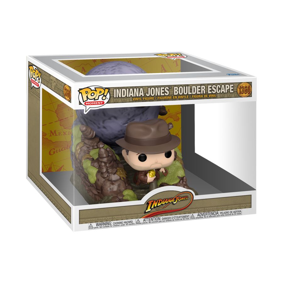 Indiana Jones: Raider Of The Lost Ark - Boulder Scene Pop! Moment (Pop! Vinyl)