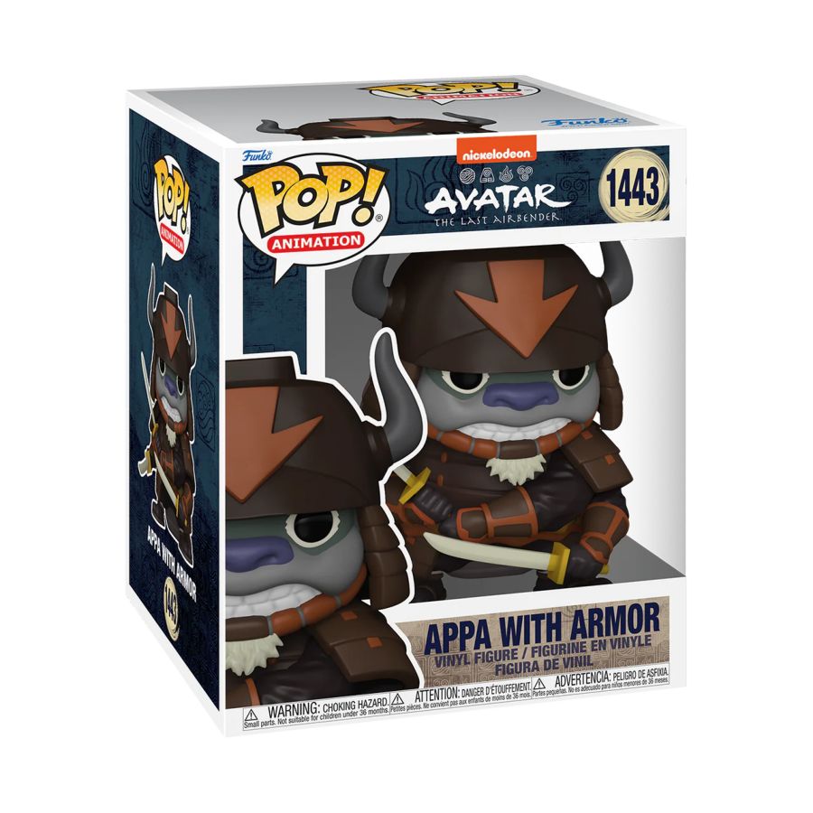 Avatar The Last Airbender - Appa With Armour 6" (Pop! Vinyl)