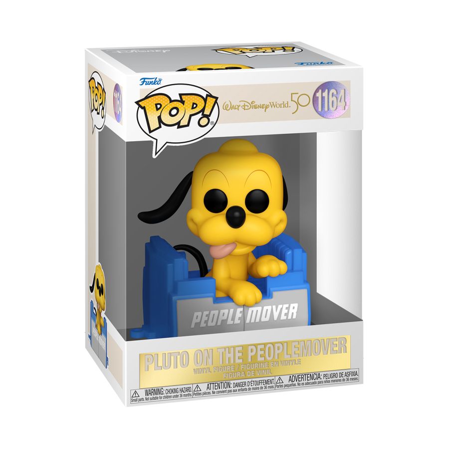 Disney World - Pluto On People Mover 50th Anniversary (Pop! Vinyl)
