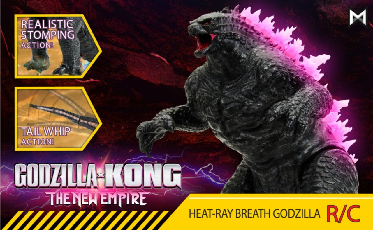 Godzilla X Kong: The New Empire - Godzilla 1:12 Scale Remote Control Toy (Action Figure)