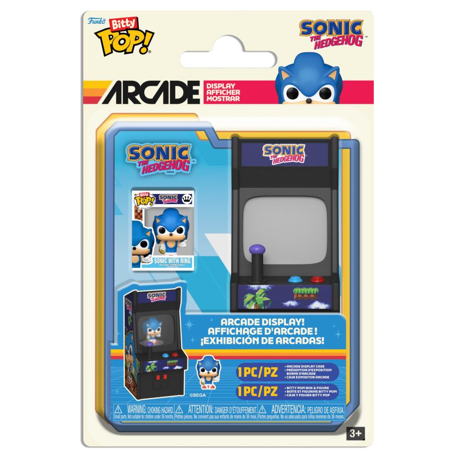 Sonic The Hedgehog - Sonic With Ring Bitty (Pop! Arcade)