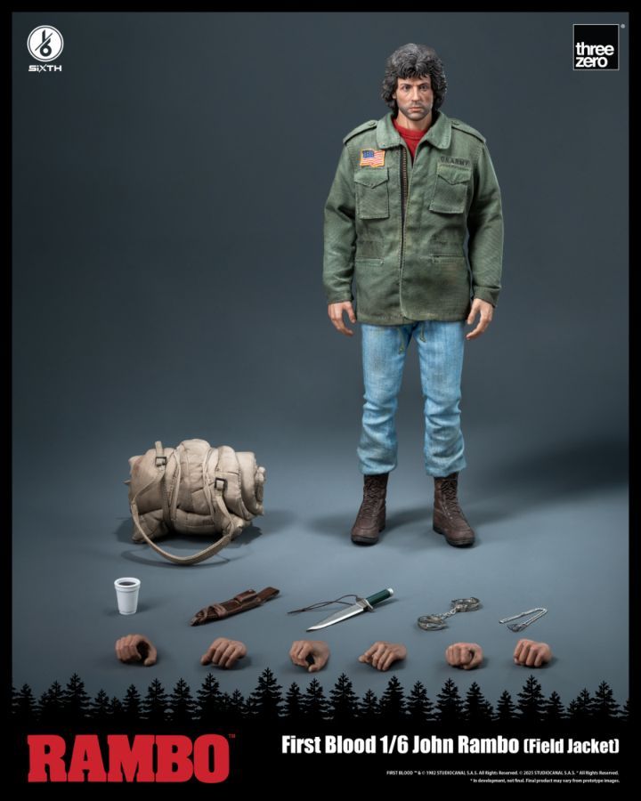 Rambo: First Blood - John Rambo (Field Jacket) 1:6 Scale Action Figure