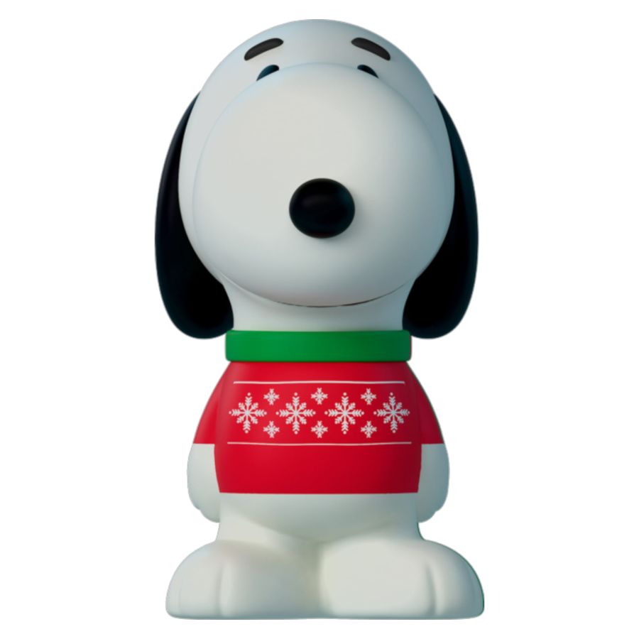 Peanuts - Snoopy in Snowflake Sweater Fun! Fun! Figure