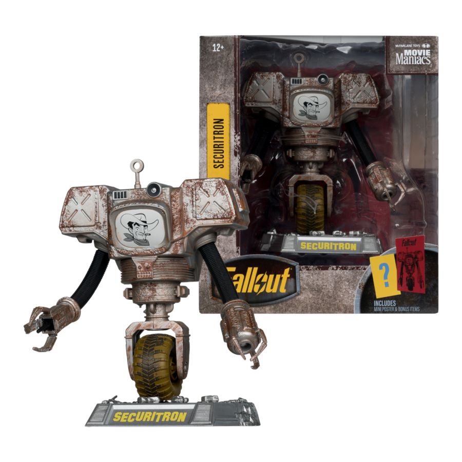 Fallout (TV) - Securitron (Season 2) Movie Maniacs 6″ Posed Figure