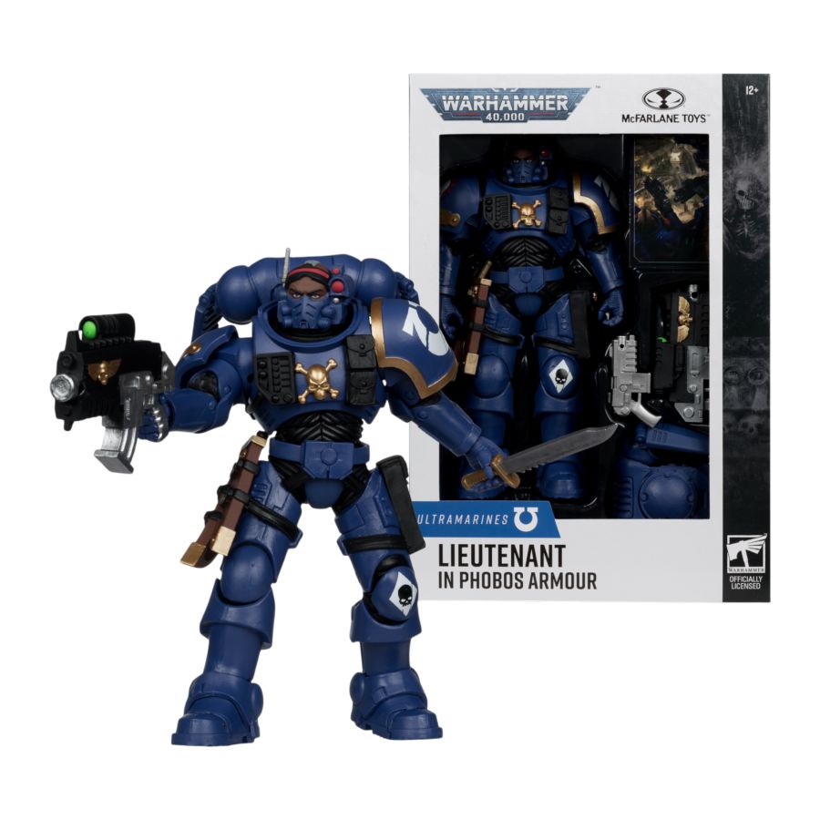 Warhammer 40,000 - Lieutenant in Phobos Armor 7″ Action Figure