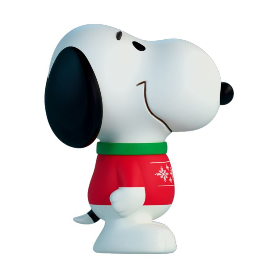 Peanuts - Snoopy in Snowflake Sweater Fun! Fun! Figure
