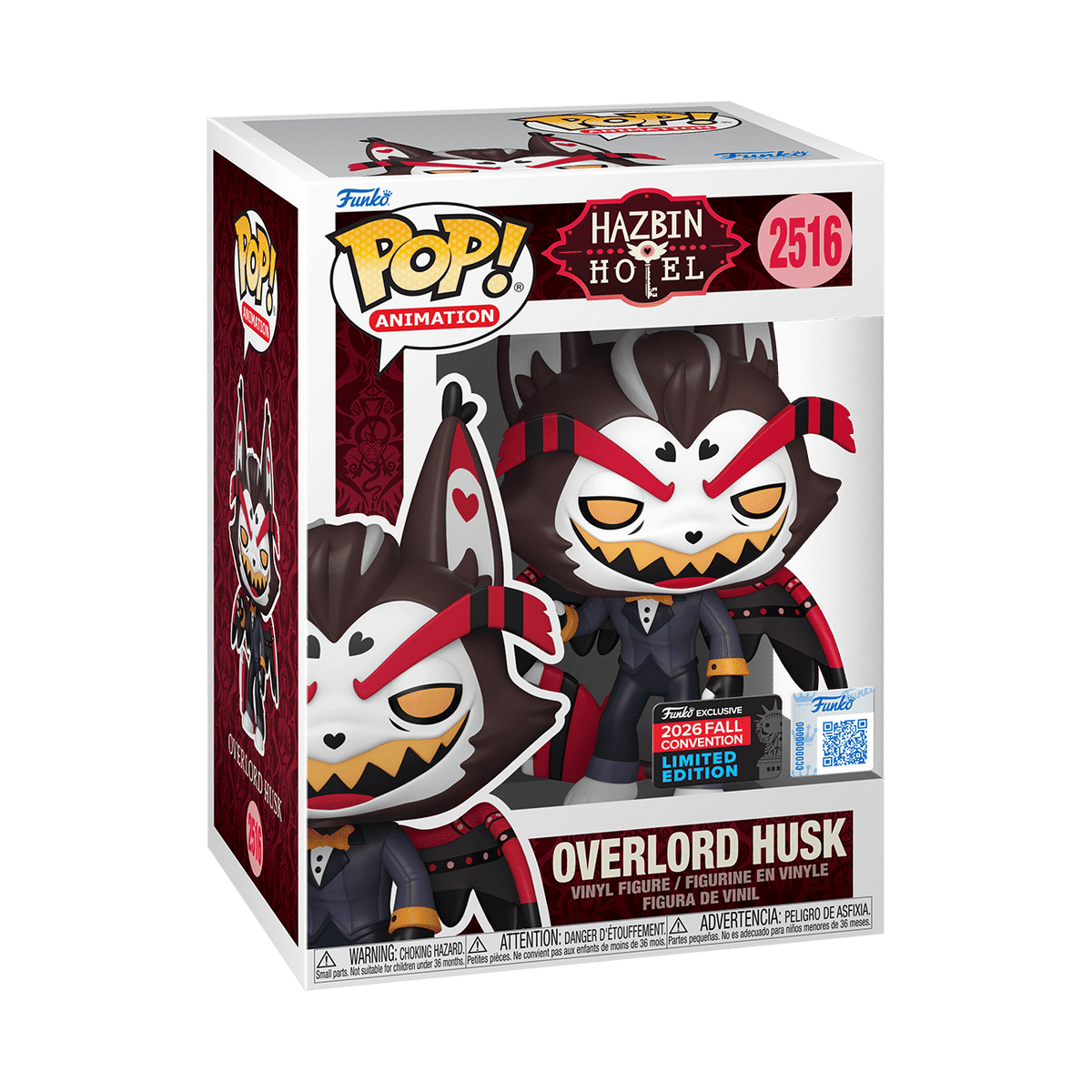 Hazbin Hotel - Overlord Husk 2026 NYCC Exclusive (Pop! Vinyl)