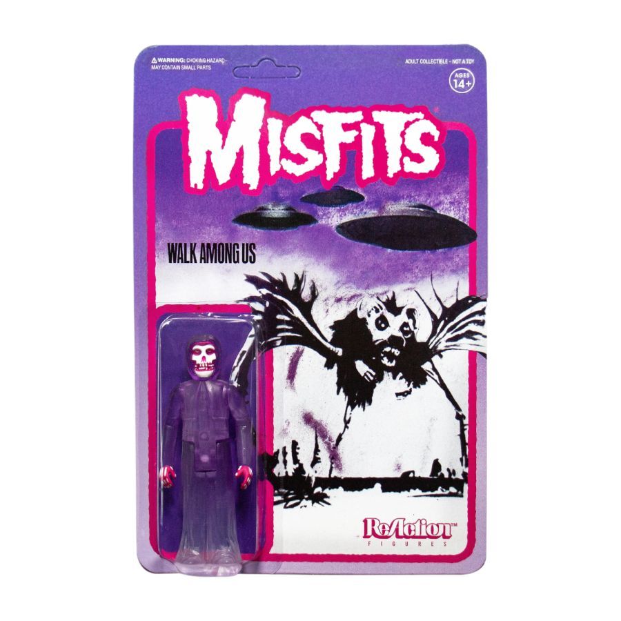 Misfits - The Fiend Walk Among Us Translucent Purple ReAction 3.75″ Action Figure