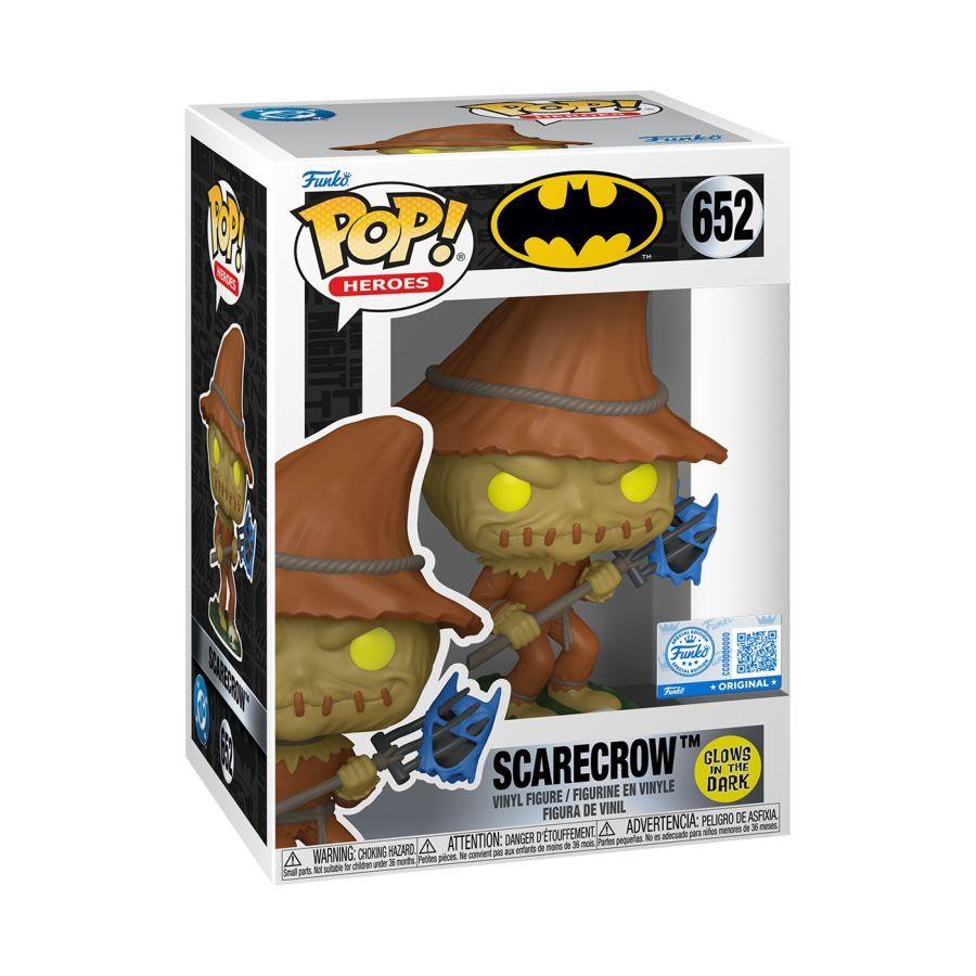 Batman: The Animated Series - Scarecrow with Pitchfork Exclusive Glow (Pop! Vinyl)