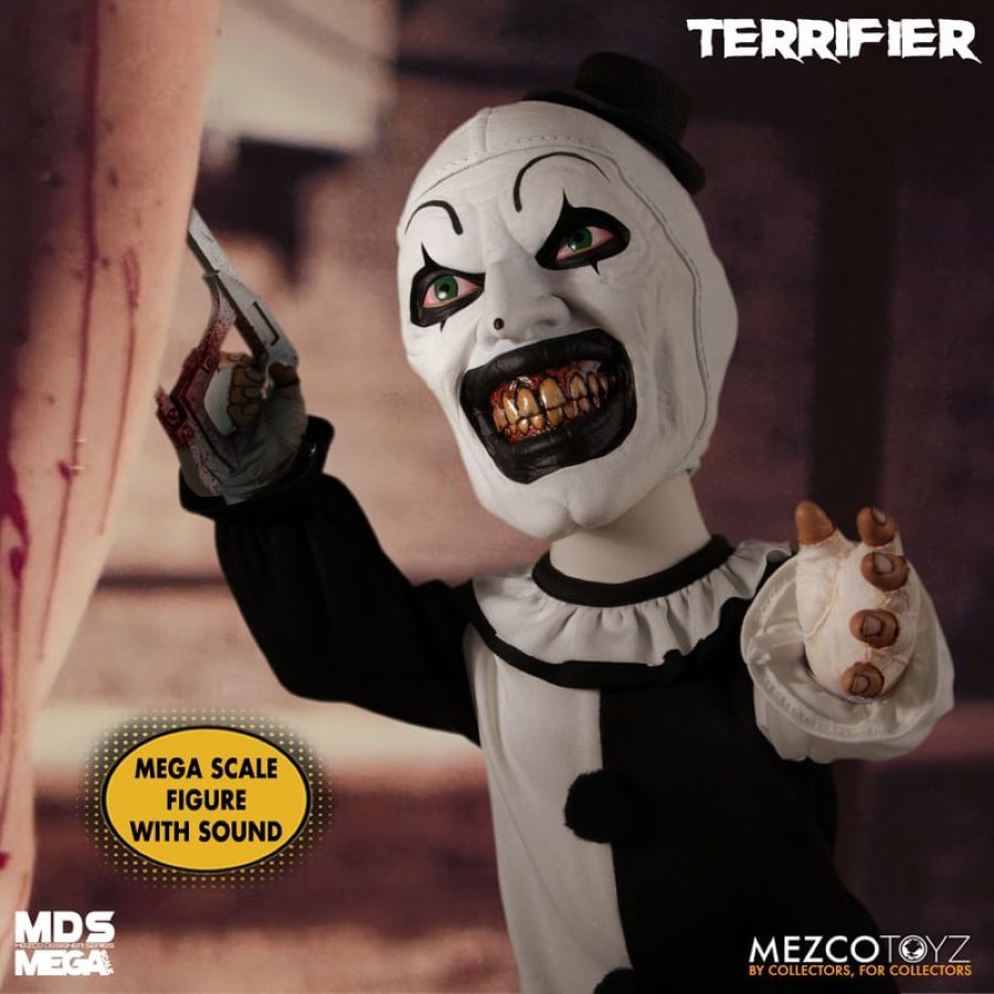 Terrifier - Art The Clown 15” Mega Figure