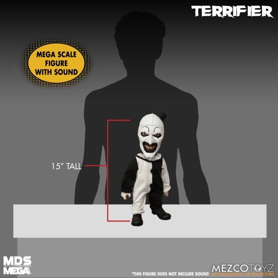 Terrifier - Art The Clown 15” Mega Figure