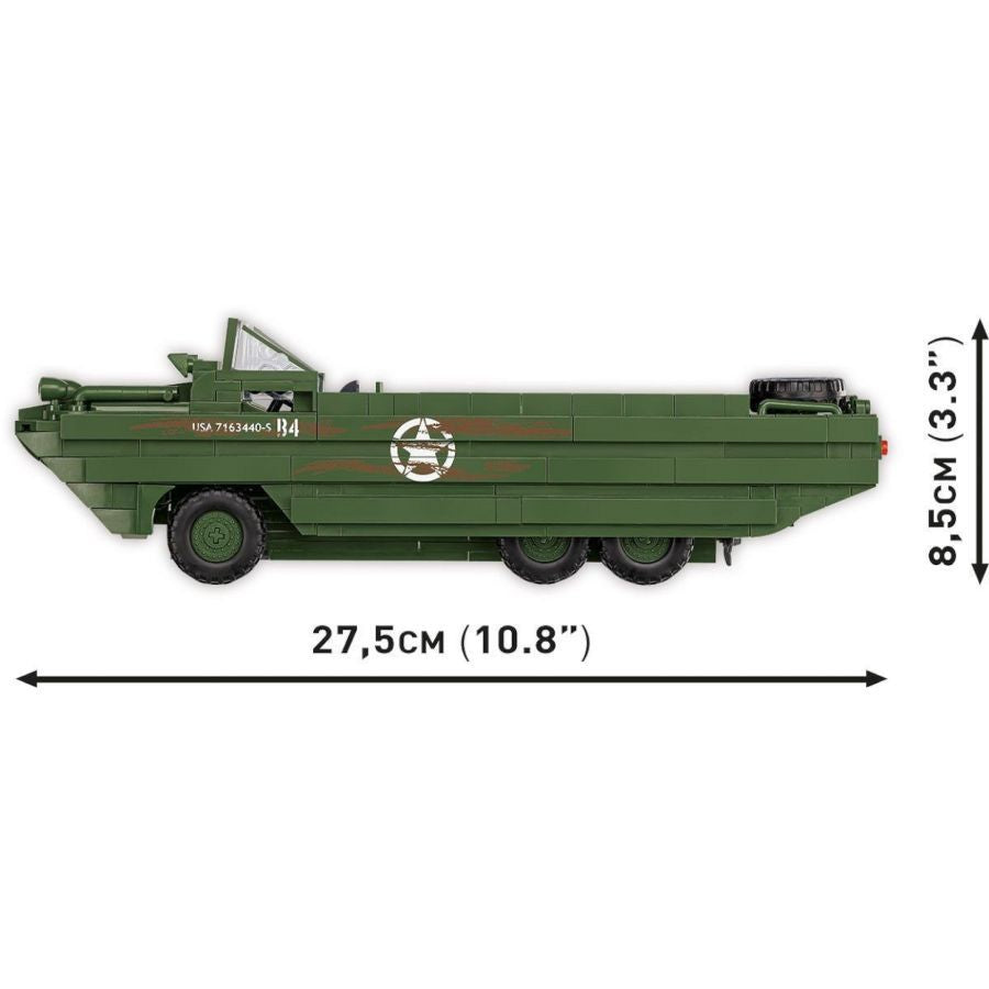 World War 2 - Dukw Amphibia Construction Brick Set (508 Pieces)