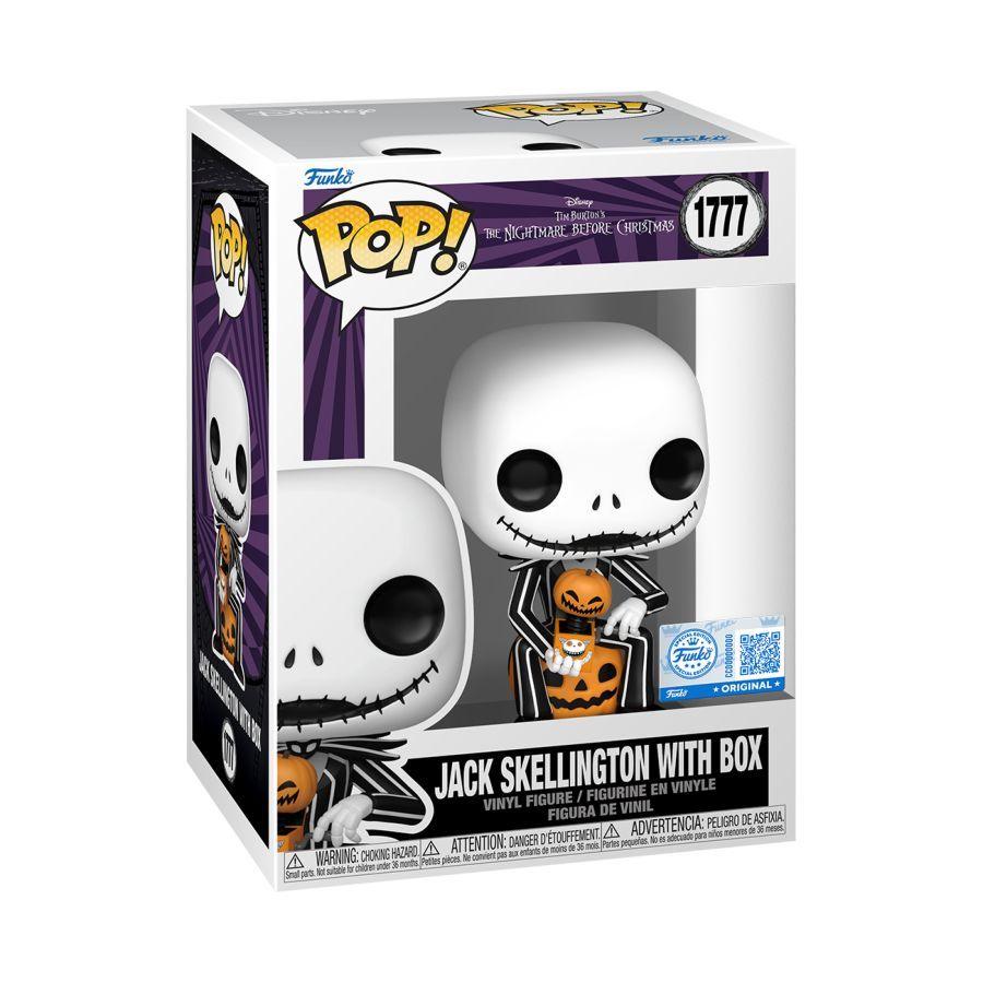 The Nightmare Before Christmas – Jack Skellington With Box (Pop! Vinyl)