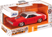 Big Time Muscle - Dodge Charger R/T 1970 Red 1:32 Scale Diecast Vehicle (Model Car)