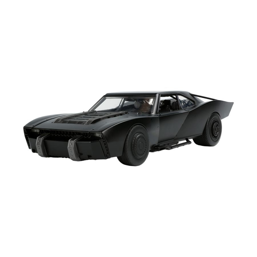The Batman - Batmobile With Batman 1:18 Scale Hollywood Ride With Light (Model Car)