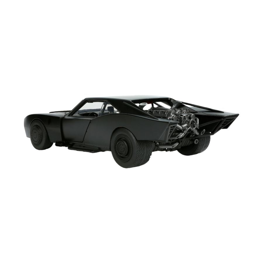 The Batman - Batmobile With Batman 1:18 Scale Hollywood Ride With Light (Model Car)