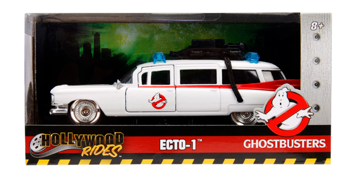 Ghostbusters - Ecto-1 1984 Hollywood Rides 1:32 Scale Diecast Vehicle (Model Car)