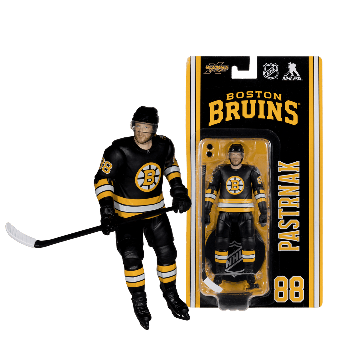 NHL - David Pastrnak (Boston Bruins) 6″ Articulated Figure