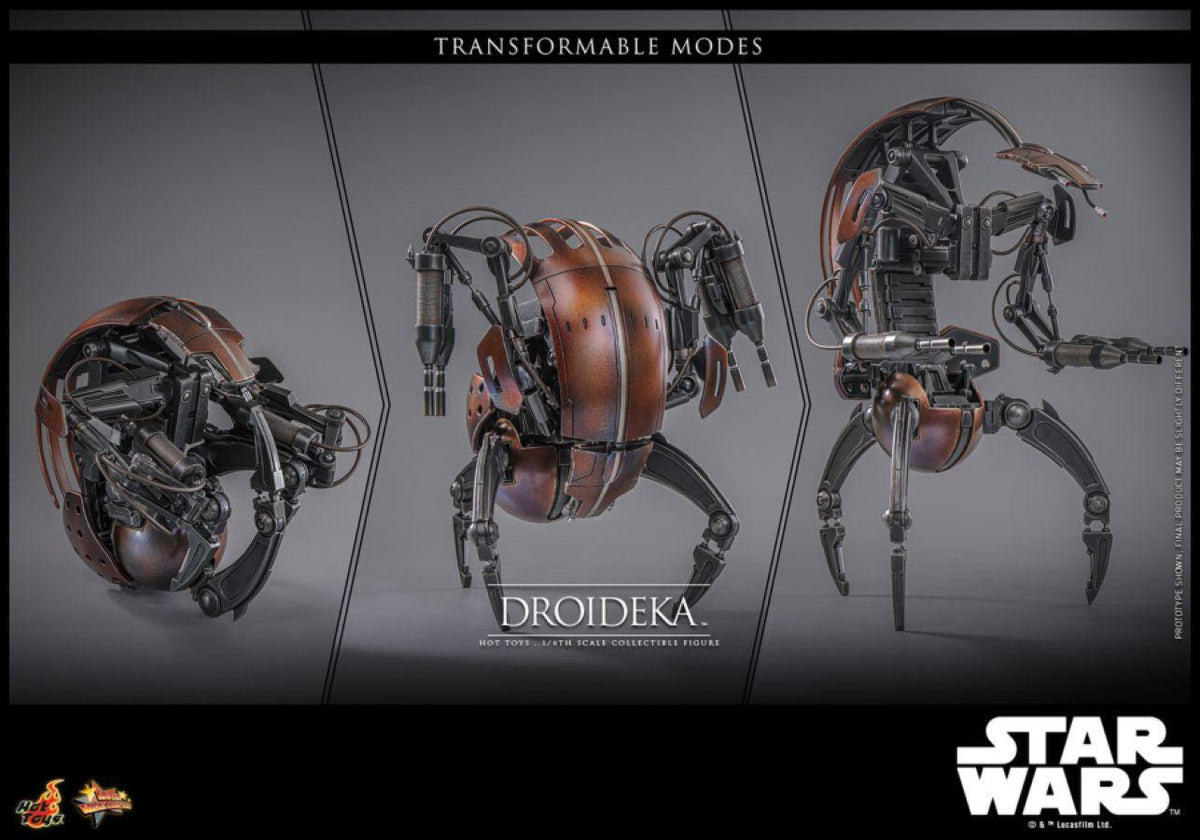 Star Wars: The Phantom Menace - Droideka 1:6 Scale Collectable Action Figure