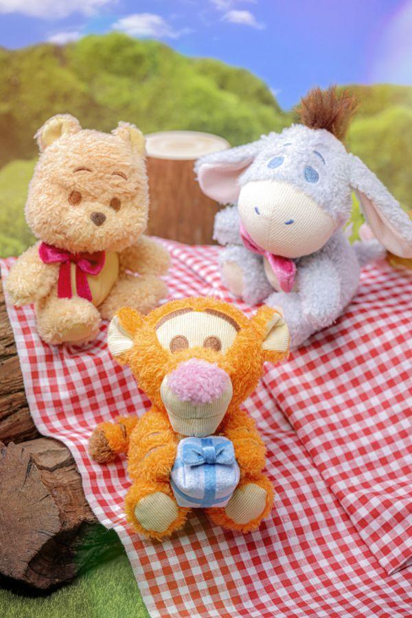 Winnie the Pooh - 100th Anniversary Cosbi Plush Keychain Assortment (Display of 8)