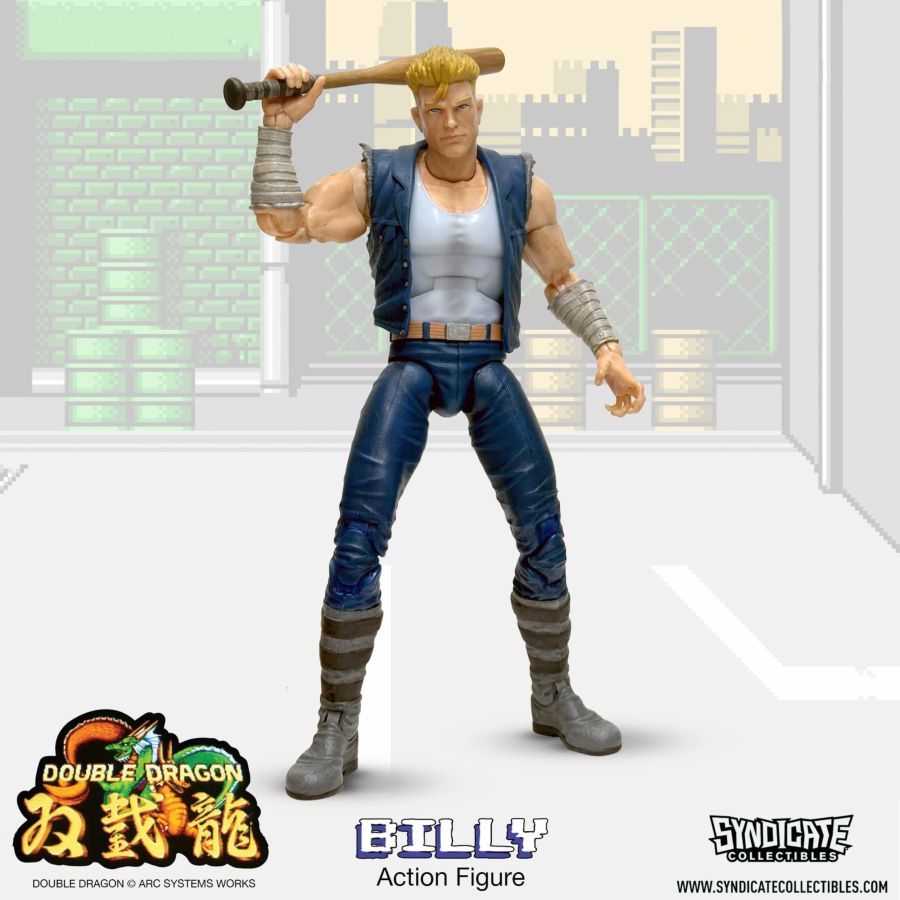 Double Dragon – Billy 7” Deluxe Figure