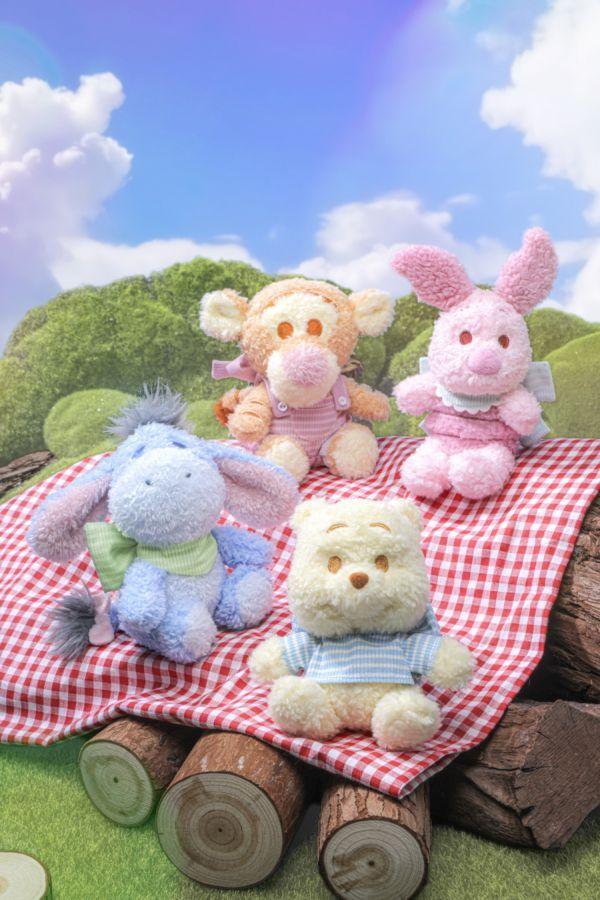 Winnie the Pooh - 100th Anniversary Cosbi Plush Keychain Assortment (Display of 8)