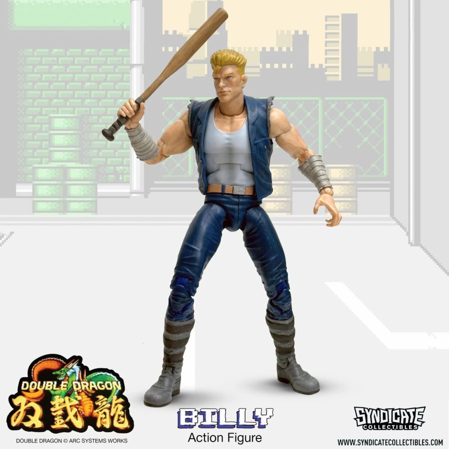 Double Dragon – Billy 7” Deluxe Figure