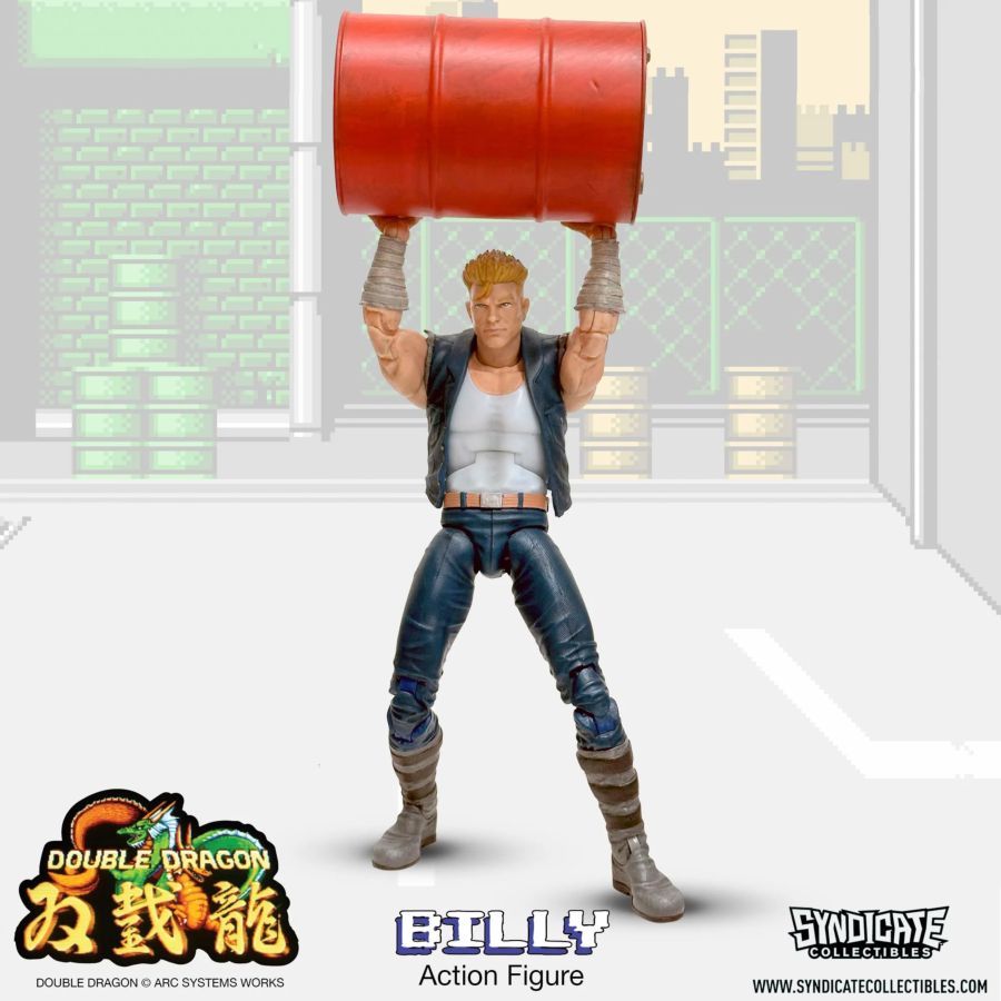 Double Dragon – Billy 7” Deluxe Figure