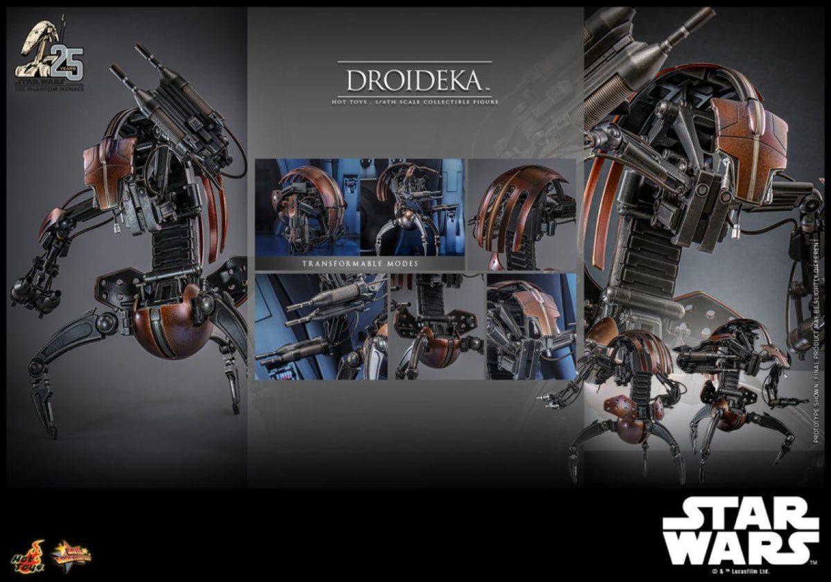 Star Wars: The Phantom Menace - Droideka 1:6 Scale Collectable Action Figure