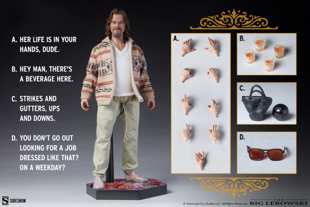 The Big Lebowski - The Dude 12″ Action Figure