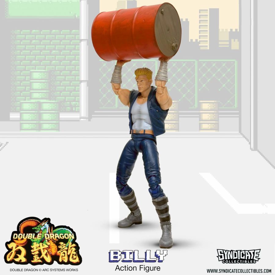 Double Dragon – Billy 7” Deluxe Figure