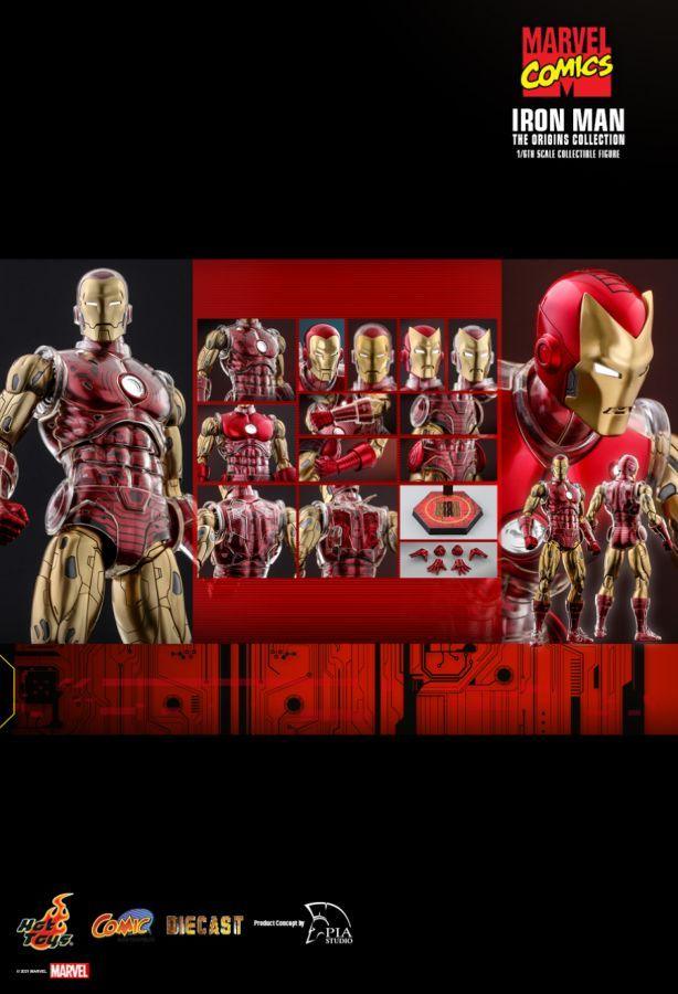 Marvel Comics - Iron Man Origins Diecast 1:6 Scale Collectable Action Figure