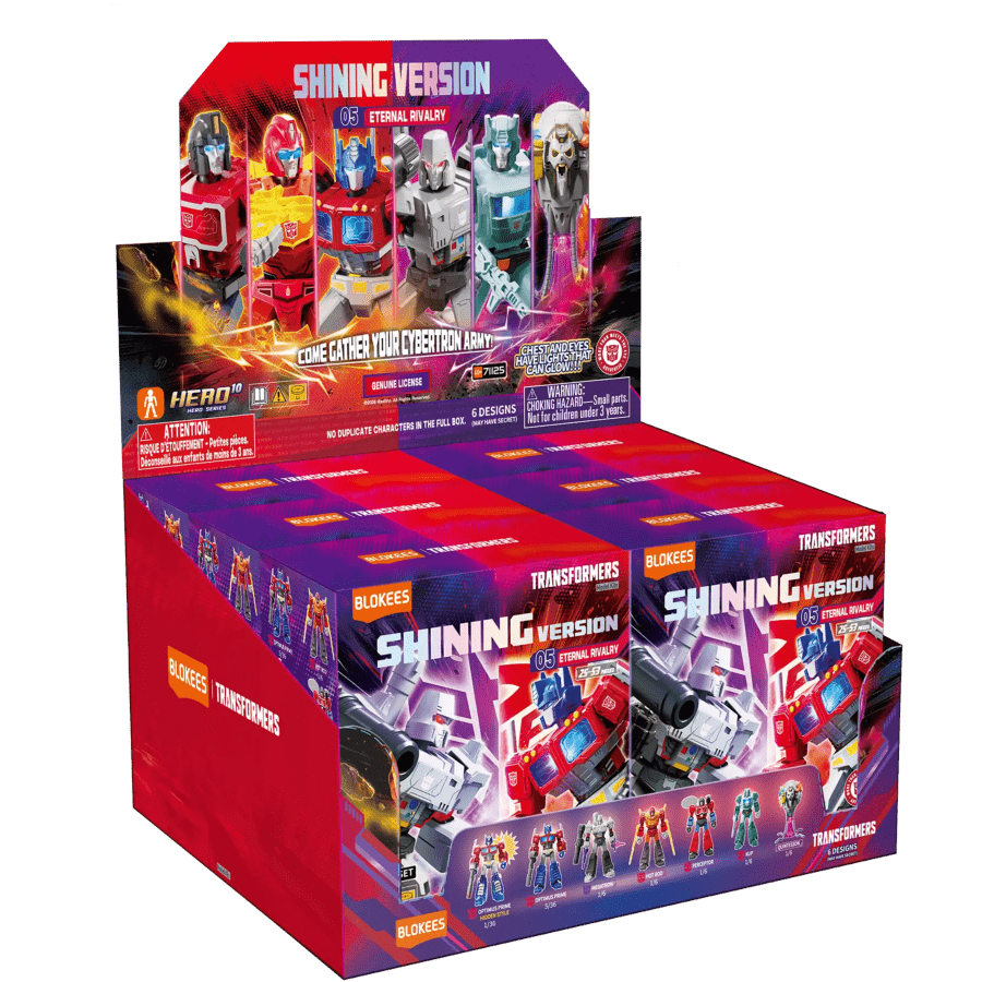 Transformers - Shining Version 05 Fatal Confrontation Blind Box Assortment (Display of 6)