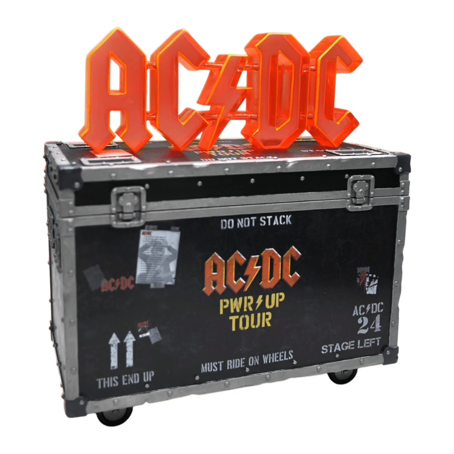 AC/DC - Pwr Up Tour Road Case Statue