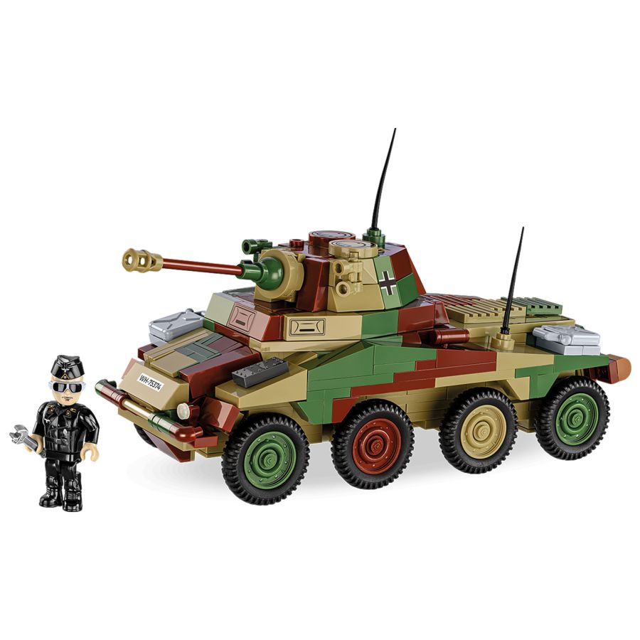World War 2 - Sd.Kfz. 234/2 Puma Construction Brick Set (470 Pieces)