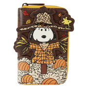 Peanuts - Snoopy Scarecrow Zip Around Wallet