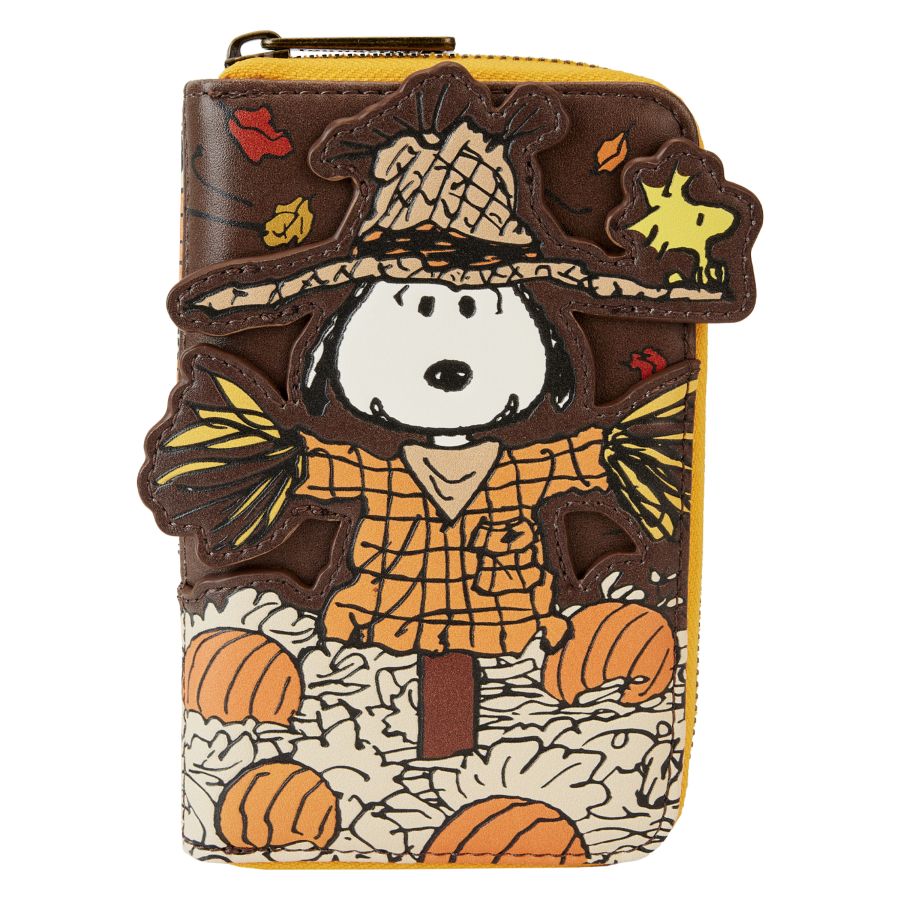 Peanuts - Snoopy Scarecrow Zip Around Wallet