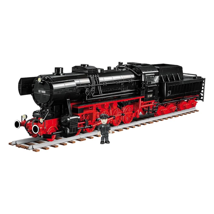 Trains - DR BR 52 Steam Locomotive Construction Brick Set (2505 Pieces)