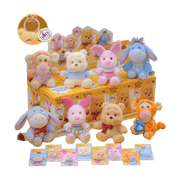 Winnie the Pooh - 100th Anniversary Cosbi Plush Keychain Assortment (Display of 8)